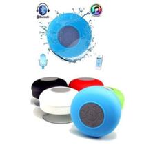 Mini Caixinha de Som Portátil Bluetooth para Banheiro a Prova d'água - Preto - BTS-06 Mini Caixinha de Som Portátil Bluetooth para Banheiro a Prova d'água - Preto - BTS-06