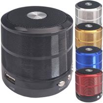 Mini Caixinha de Som Portátil Bluetooth Usb Mp3 P2 Sd Rádio Fm WS-887