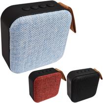 Mini Caixinha de Som Quadrada Portátil Bluetooth Usb Mp3 Sd Rádio Fm AL-1115