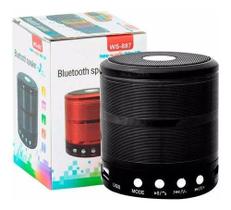Mini Caixinha Portátil De Som Bluetooth Mp3 Fm
