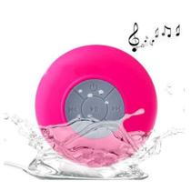 Mini Caixinha Som Bluetooth Portátil Prova D'água Ventosa (Rosa) Mini Caixinha Som Bluetooth Portátil Prova D'água Ventosa (Rosa)