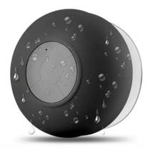 Mini Caixinha Som Bluetooth Prova Água para Banheiro Ventosa - Universal