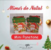 Mini caixinhas de panetone personalizada