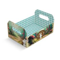 Mini Caixote Para Doces - Contos De Páscoa - 13x9x6,5cm - 1 unidade - Cromus - Rizzo