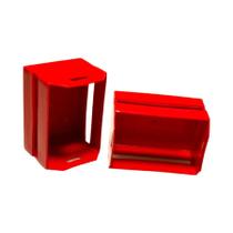 Mini Caixote - Vermelho - 12x7cm - 1 UN - Rizzo - Pareja Plásticos