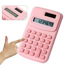 Mini Calculadora 8 Dígitos De Bolso Colorida Escolar Mini Calculadora 8 Dígitos De Bolso Colorida Escolar