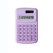 Mini Calculadora De Bolso Matemática Plástica De 8 Dígitos Portátil De Alta Qualidade