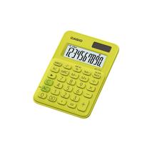Mini calculadora mesa visor amplo 10 dígitos Casio MS-7UC-YG
