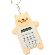 Mini calculadora portátil ursinho fofinha