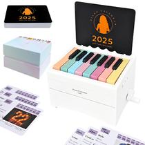 Mini Calendário Piano 2025 Swift - Tocável com 52 Partituras