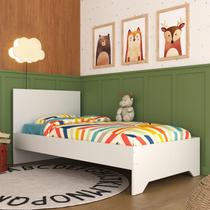 Mini Cama Branco Recreio - Rodial Móveis