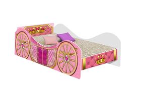 Mini Cama Carruagem Infantil Coroa Com Colchão