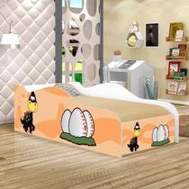 Mini Cama Fun Dinossauro Bebê Infantil Com Colchão