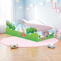 Mini Cama Fun Princesa Encantada Infantil Com Colchão