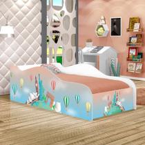 Mini Cama Fun Volta ao Mundo Infantil Com Colchão