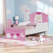Mini Cama Infantil 153,2x79cm Com Proteção Lateral Personagens Lhama K02 - D'rossi Mini Cama Infantil 153,2x79cm Com Proteção Lateral Personagens Lhama K02 - D'rossi