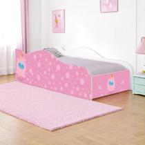 Mini Cama Infantil 157,5x72,5cm com Proteção Lateral Personagens Bailarina K02 - D Rossi Mini Cama Infantil 157,5x72,5cm com Proteção Lateral Personagens Bailarina K02 - D Rossi