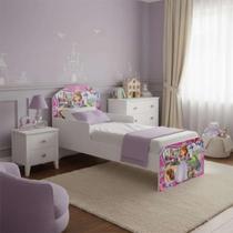 Mini Cama Infantil Adesivada Divertida Crianças Várias Estampas