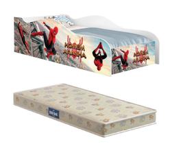 mini cama infantil com colchão para menino