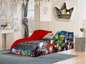 Mini Cama Infantil com Colchão Vingadores Mini Cama Infantil com Colchão Vingadores