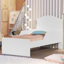 Mini Cama Infantil/Juvenil Livia Branco Mini Cama Infantil/Juvenil Livia Branco