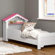 Mini Cama Infantil Magia Casinha Branco Rosa Ofertamo Quarto Mini Cama Infantil Magia Casinha Branco Rosa Ofertamo Quarto