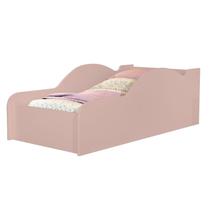 Mini Cama Infantil Menina de Chão Rose