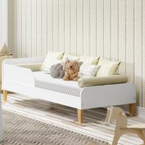 Mini Cama Infantil Montessori Branco Mini Cama Infantil Montessori Branco