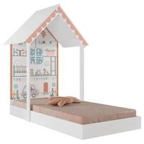 Mini Cama Infantil Montessoriana Home Branco - Pura Magia - Pura Magia