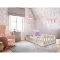 Mini Cama Infantil Montessoriana Marina Branco - Móveis Bonatto