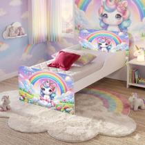 Mini cama infantil unicórnio