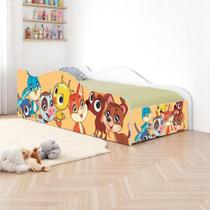 Mini Cama Joy Bichinhos Com Colchão Mini Cama Joy Bichinhos Com Colchão