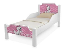 Mini Cama Juvenil Gata Marie com Proteção Lateral