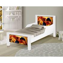 Mini Cama Montessoriana Infantil Adesivada Spider para Quarto Infantil com Visual Decorativo Moderno