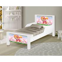 Mini Cama Montessoriana Infantil Cachorrinha Adesivada com Colchão
