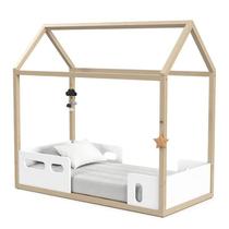 Mini Cama Montessoriana Liv Branco Soft Natural - Matic Mini Cama Montessoriana Liv Branco Soft Natural - Matic