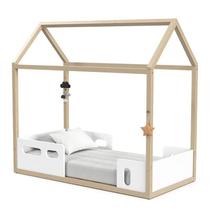 Mini Cama Montessoriana Liv Branco Soft Natural - Matic