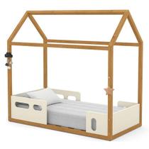 Mini Cama Montessoriana Liv Off White Freijó - Matic Mini Cama Montessoriana Liv Off White Freijó - Matic