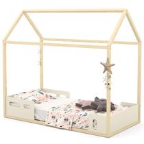 Mini Cama Montessoriana Liv Off White Natural - Matic Mini Cama Montessoriana Liv Off White Natural - Matic
