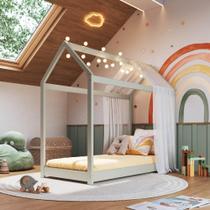 Mini Cama Montessoriana Madeira Maciça para Colchão 150x70cm Aurora Multimóveis CR35387