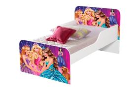 Mini cama para quarto personagens crianças meninas