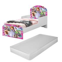 Mini Cama Persongens100% MDF Colchão Macio 150x70 D23 Incluso