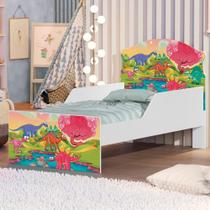 Mini Cama Planeta Dinossauro Com Colchão Mini Cama Planeta Dinossauro Com Colchão