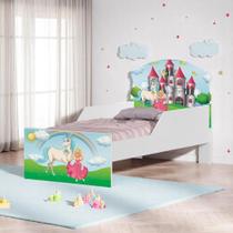 Mini Cama Princesa Encantada Com Colchão