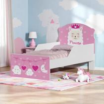 Mini Cama Princesa Lhama Com Colchão