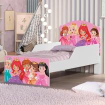 Mini Cama Princesas Com ColchãoCama Infantil Turma das Princesas Com Colchão