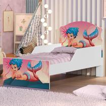 Mini Cama Sereia Nas Pedras Com Colchão Mini Cama Sereia Nas Pedras Com Colchão