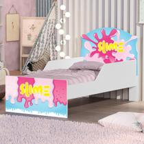 Mini Cama Slime Menina Com Colchão