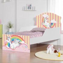 Mini Cama Unicórnio Meigo com Colchão Mini Cama Unicórnio Meigo com Colchão