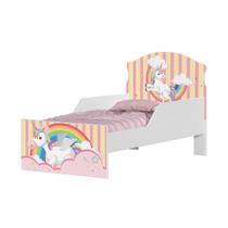 Mini cama unicórnio meigo com colchão